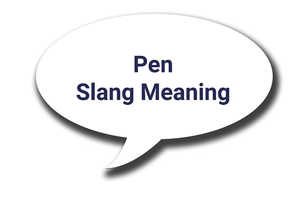 Understanding The Slang: Pen - Slang Vocabulary By Parentaler