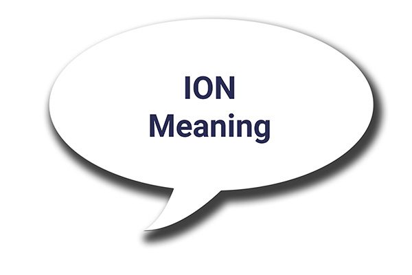 ion meaning